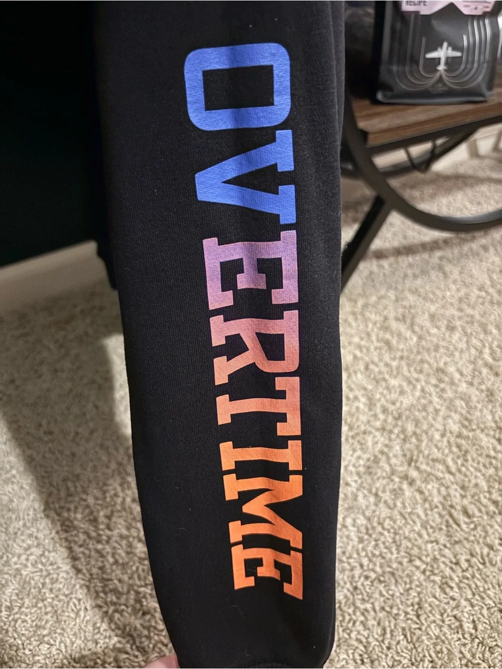 OVERTIME Kids Classic Gradient Hoodie-Multi-Color/Unisex - MSRP 65$ Youth Large